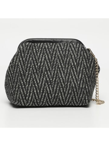 Victor & Hugo Paris Leder-Umhängetasche "Karyn" in Schwarz - (B)25 x (H)20 x (T)5 cm