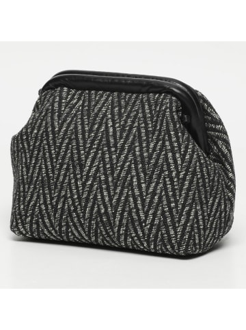 Victor & Hugo Paris Leren schoudertas "Karyn" zwart - (B)25 x (H)20 x (D)5 cm