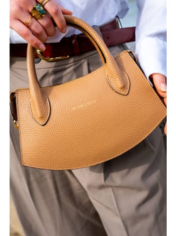 Victor & Hugo Paris Leren handtas "Versailles" beige - (B)25,5 x (H)14,5 x (D)6,5 cm