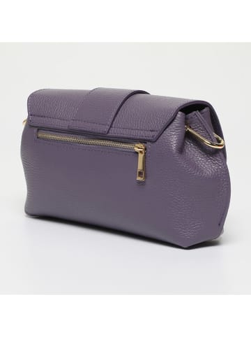 Victor & Hugo Paris Leren schoudertas "Irine" paars - (B)30 x (H)15 x (D)6 cm