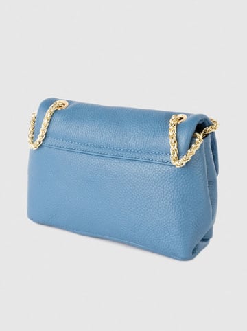 Victor & Hugo Paris Umhängetasche "Sarya" in Blau - (B)20 x (H)14 x (T)6 cm