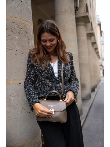 Victor & Hugo Paris Leder-Henkeltasche "Florentine" in Hellbraun - (B)21,5 x (H)16,5 x (T)12,5 cm