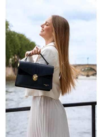 Victor & Hugo Paris Leren handtas "Phoenix" zwart - (B)21 x (H)5 x (D)7 cm