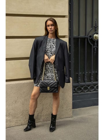 Victor & Hugo Paris Leder-Umhängetasche in Schwarz - (B)26 x (H)18 x (T)9,5 cm