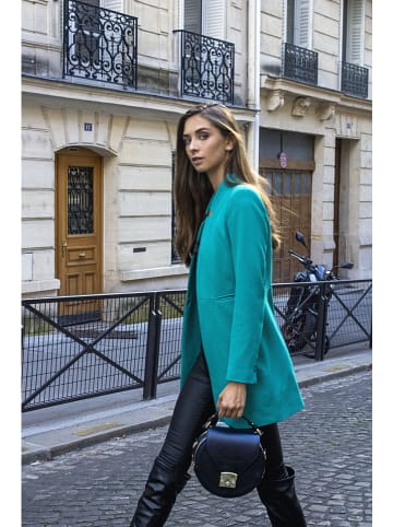 Victor & Hugo Paris Leder-Umhängetasche "Polly" in Schwarz - (B)16 x (H)22 x (T)8,5 cm