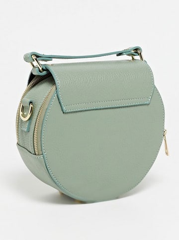 Victor & Hugo Paris Leder-Umhängetasche "Polly" in Mint - (B)16 x (H)22 x (T)8,5 cm