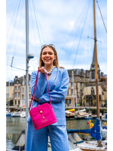 Victor & Hugo Paris Umhängetasche "Elise" in Pink - (B)22 x (H)23 x (T)13 cm