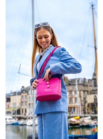 Victor & Hugo Paris Umhängetasche "Elise" in Pink - (B)22 x (H)23 x (T)13 cm