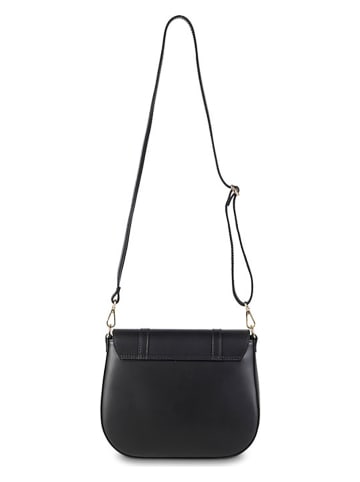 Victor & Hugo Paris Skórzana torebka "Ruth" w kolorze czarnym - 26 x 20 x 8 cm