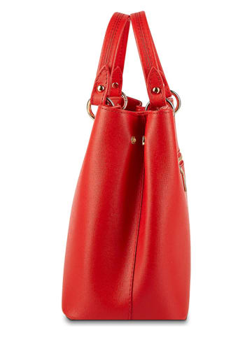 Victor & Hugo Paris Leren handtas "Flamme" rood - (B)28 x (H)24 x (D)14 cm