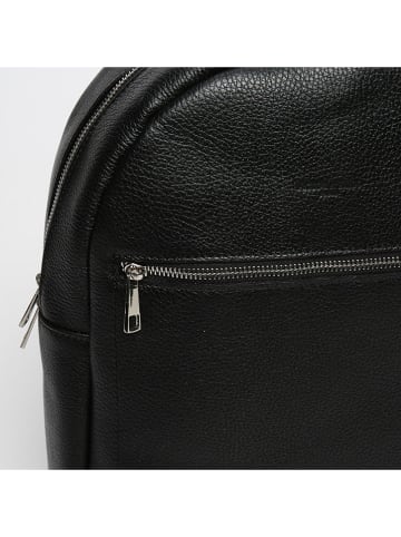 Victor & Hugo Paris Leren rugzak "Mini Lou" zwart - (B)20 x (H)28 x (D)10 cm