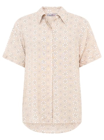 Zwillingsherz 2tlg. Outfit "Flower Power" in Beige/ Creme