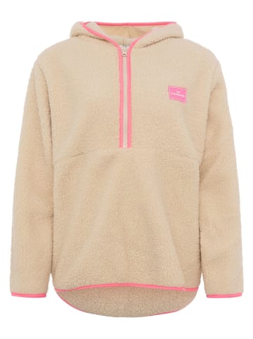 Zwillingsherz Fleece trui beige