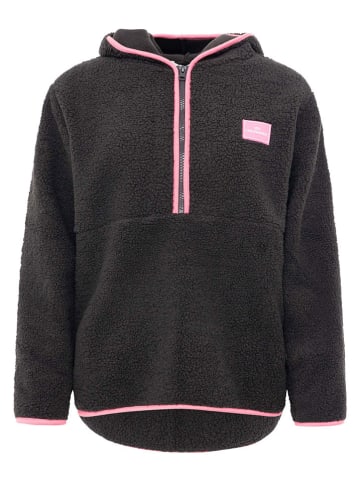 Zwillingsherz Fleece trui zwart