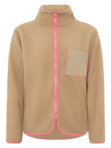 Zwillingsherz Fleece vest "Classic" beige