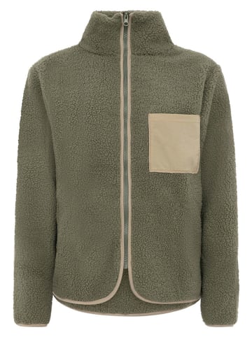 Zwillingsherz Fleece vest "Classic" kaki