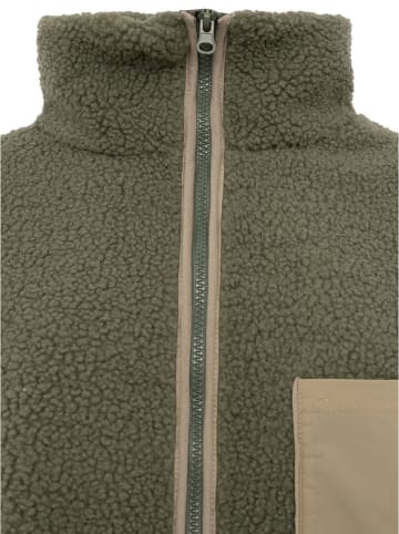 Zwillingsherz Fleecejacke "Classic" in Khaki