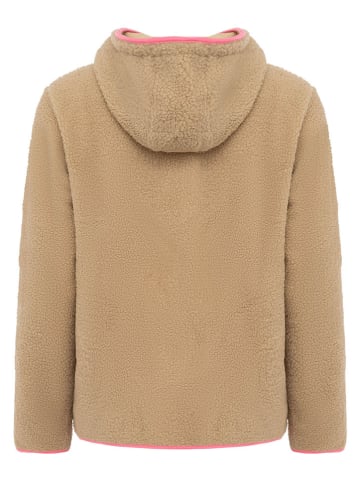 Zwillingsherz Kurtka polarowa "Classic" w kolorze beżowym