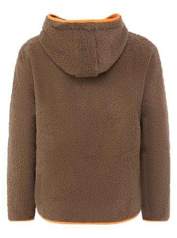 Zwillingsherz Fleece vest "Classic" lichtbruin