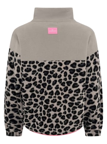 Zwillingsherz Bluza polarowa "Leo" w kolorze szarym