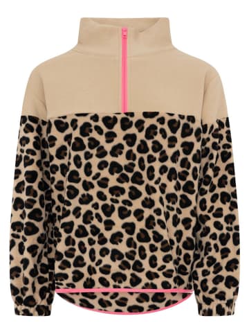 Zwillingsherz Bluza polarowa "Leo" w kolorze beżowym