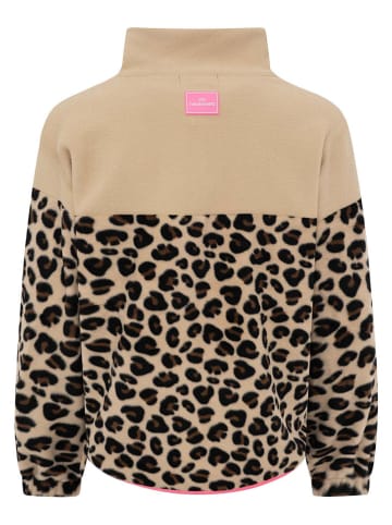 Zwillingsherz Bluza polarowa "Leo" w kolorze beżowym