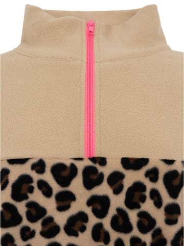 Zwillingsherz Fleece trui "Leo" beige