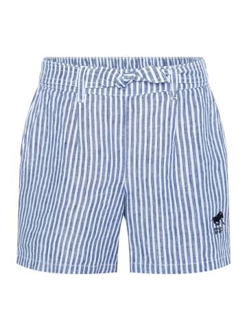 Polo Sylt Shorts in Blau/ Weiß