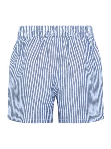 Polo Sylt Szorty w kolorze niebiesko-białym