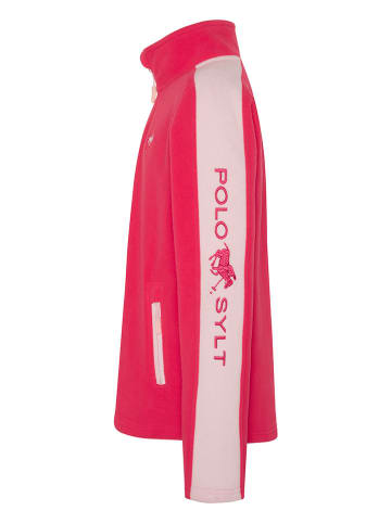 Polo Sylt Fleecejacke in Pink/ Rosa