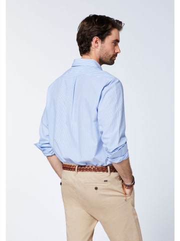 Polo Sylt Koszula - Regular fit - w kolorze błękitno-białym