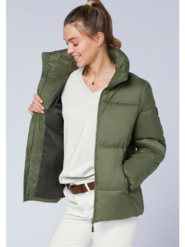 Polo Sylt Kurtka pikowana w kolorze zielonym