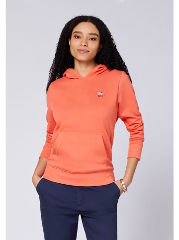 Polo Sylt Hoodie in Orange