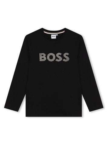 BOSS Longsleeve in Schwarz
