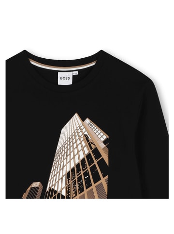 BOSS Longsleeve in Schwarz