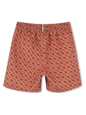 BOSS Badeshorts in Rot