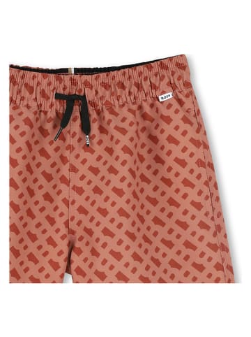 BOSS Badeshorts in Rot