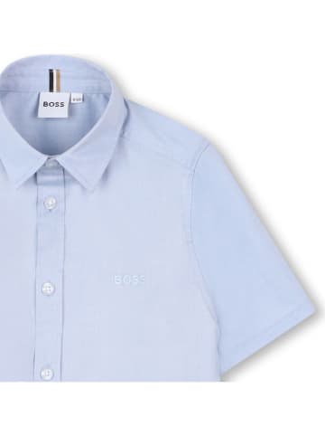 BOSS Hemd in Hellblau