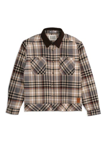 Scotch & Soda Hemdjacke in Beige
