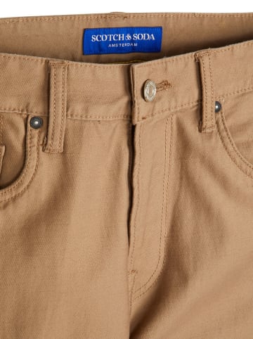 Scotch & Soda Spijkerbroek - regular fit - beige