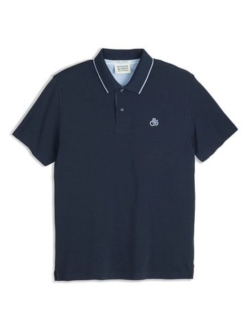 Scotch & Soda Poloshirt donkerblauw