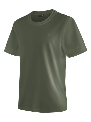 Maier Sports Koszulka funkcyjna "Walter" w kolorze khaki