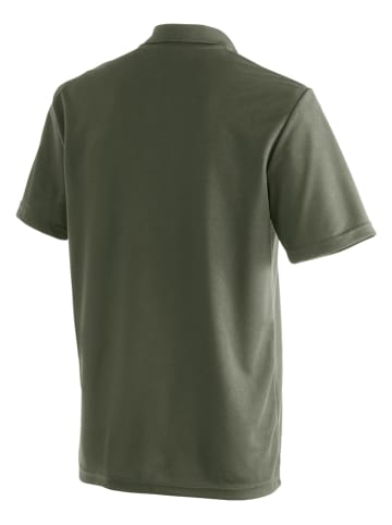Maier Sports Funkcyjna koszulka polo "Ulrich" w kolorze khaki