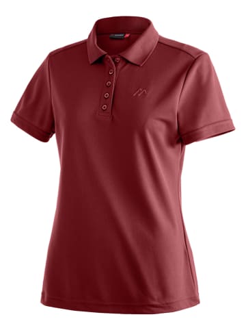 Maier Sports Functioneel poloshirt "Ulrike" rood