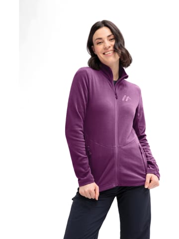 Maier Sports Fleecejacke "Denise" in Lila