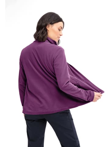 Maier Sports Fleece vest "Denise" paars