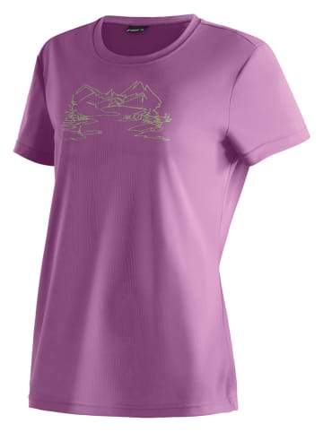 Maier Sports Functioneel shirt "Wilma" paars