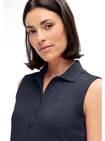 Maier Sports Funkcyjna koszulka polo "Ulrike" w kolorze granatowym