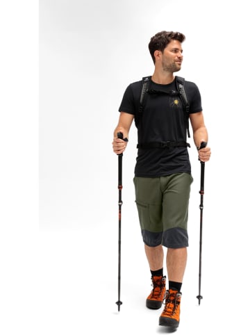 Maier Sports Szorty funkcyjne "Stoneflex" w kolorze khaki
