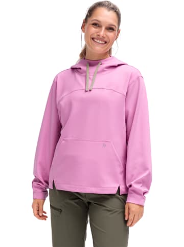 Maier Sports Fuctionele hoodie "Seebuck" lichtroze